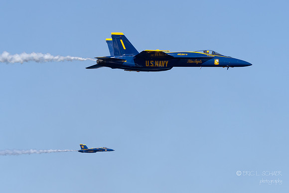 U.S. Navy Blue Angels Boeing F/A-18 Super Hornet
