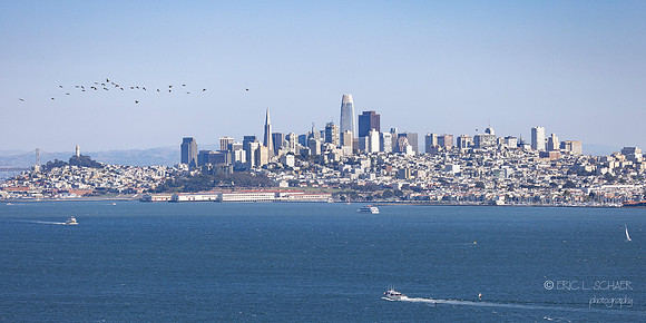 San Francisco from Goldden Gate Bridge