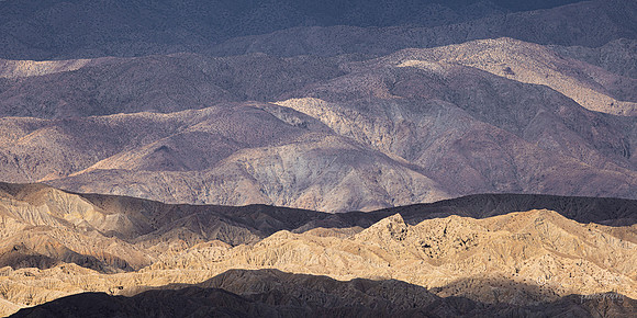 Coachella Valley Preserve Hills- View NE from Desert Willow Resort