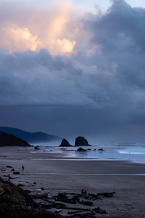 Evening Storm Cannon Beach