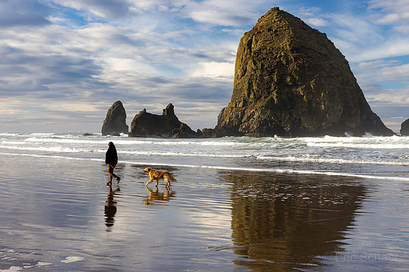 Cannon Beach Haystack Rock