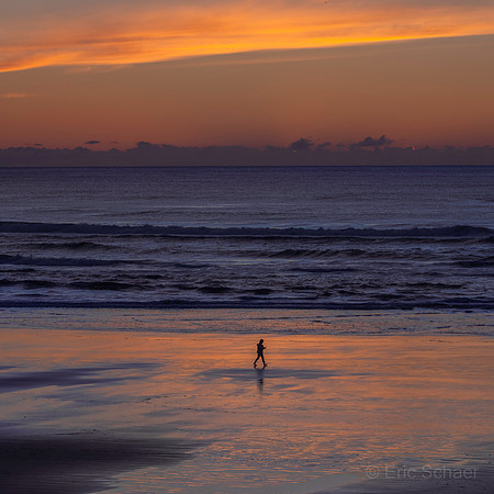Evening Sunset Reflection