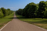England: Windsor: Long walk road