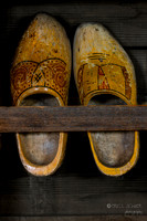 Kinderdijk, Netherlands- Local wooden shoes