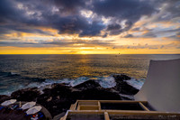 Royal Kona Resort- View to west from Alii Tower 4th floor