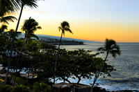 Royal Kona Resort- View to south from Alii Tower 4th floor