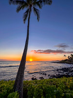 Kauai: Sunset near Kiahuna Beach, Poipu