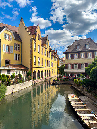 Colmar France: Waterway River La Lauch