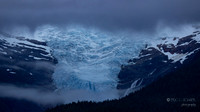 Endicott Arm: Valley (Land-terminating) Glacier