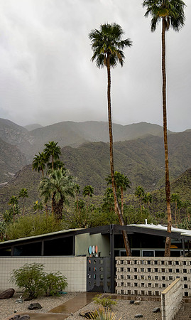 Phone- Rain & wind Palm Springs bus tour