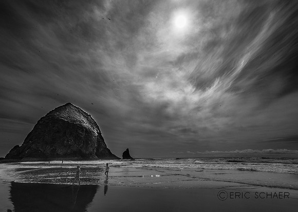 Shadows-Haystack Rock Cannon Beach OR