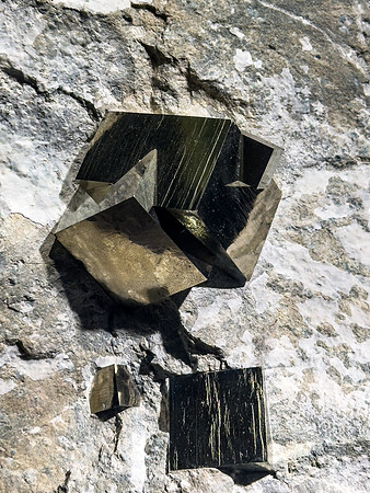 I-Phone: Albuquerque- Museum of Natural History & Science- Pyrite Mineral