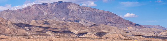 Anza- Borrego Desert- Panorama- Looking northeast along Hwy S22