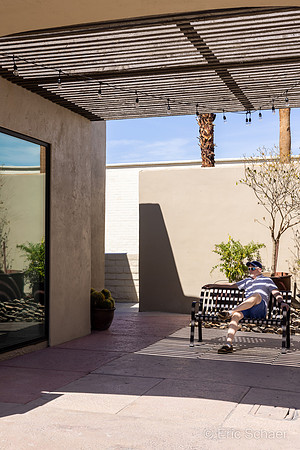 Shops El Paseo- Resting Courtyard