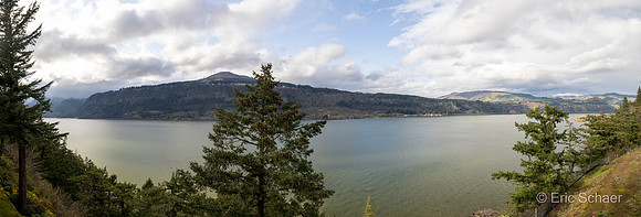 Hood River Columbia River Panorama