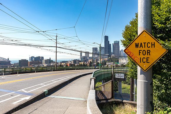 Washington- Seattle Hot Day