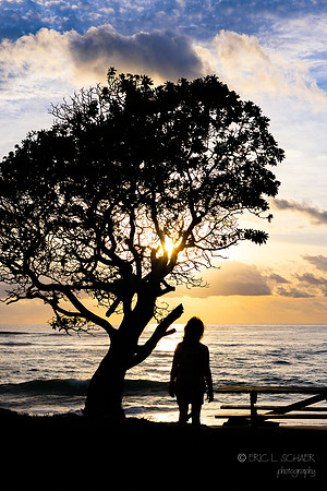 Sunrise at Lydgate Bach Park- Lihue Kauai Hawaii