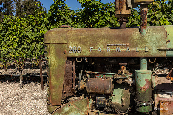 Peacock Cellars Winery- Old Tractor