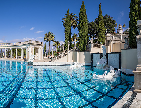 San Simeon- Hearst Castle Outside Pool