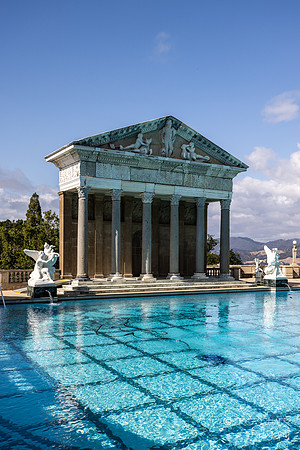 San Simeon- Hearst Castle Outside Pool