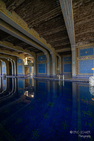 San Simeon- Hearst Castle Interior pool