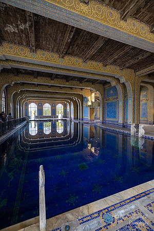 San Simeon- Hearst Castle Interior pool