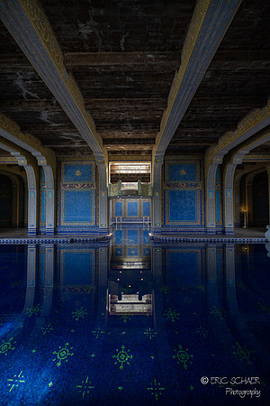 San Simeon- Hearst Castle Interior pool