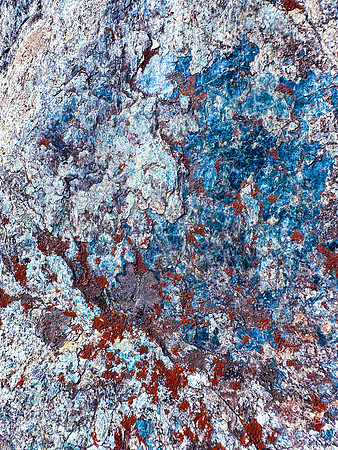 San Luis Obispo- Rock Detail: Reservoir Canyon Natural Reserve