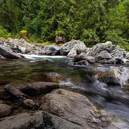 South Fork Snoqualmie River-Twin Falls Natural Area- Washington State-