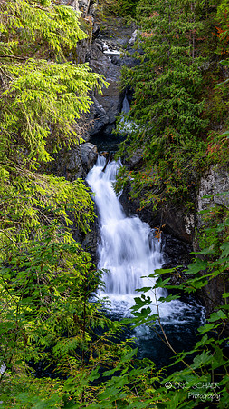 Upper Falls- Twin Falls Natural Area- Washington State-