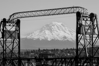 Mount Rainier from Tacoma Washington