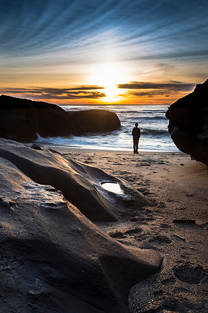 Yachats Oregon Sunset