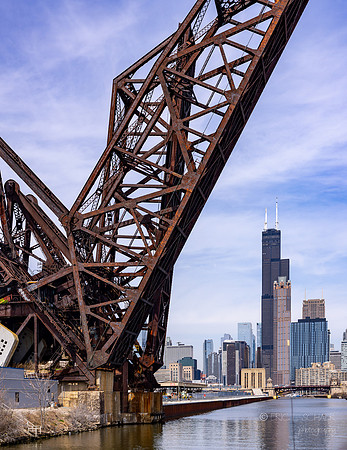 Old Railroad Bridge- South of Roosevelt Road Bridge