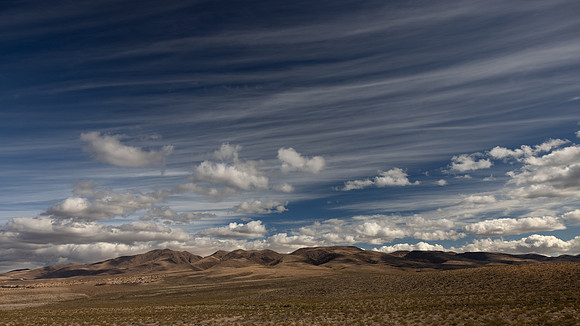 Nevada Petroglyph Trail Sky