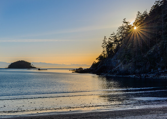 Sunset at Bowman Bay
