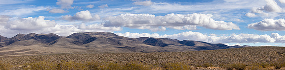 Nevada Petroglyph Trail Panorama