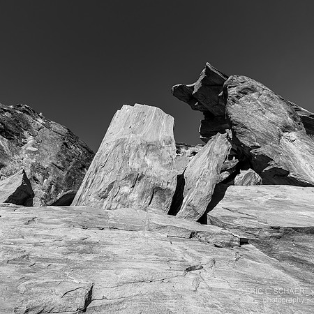 January- Rock Formation: Andreas Canyon, Palm Springs Calif.
