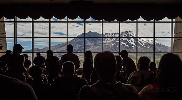 View from within-Mount Saint Helens WA