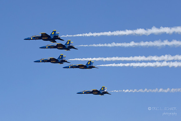 U.S. Navy Blue Angels Boeing F/A-18 Super Hornet