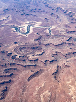 Seattle WA to Albuquerque New Mexico flight- Upheaval Dome in Canyonlands National Park