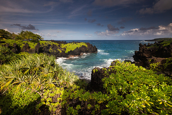 Wai'anapanapa, Keawaiki Bay, Hana Maui Hi