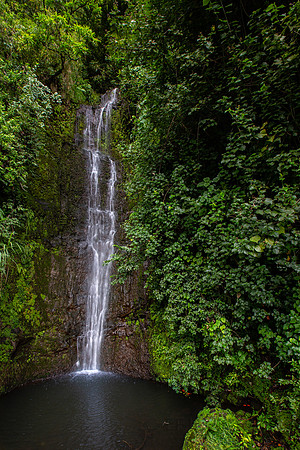 Falls between Hana and Ohe'o Gulch, Maui Hi
