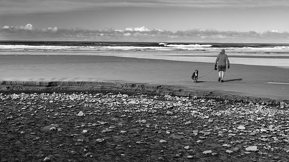 March: Wade Creek Beach-Newport Oregon: Central Oregon Coast