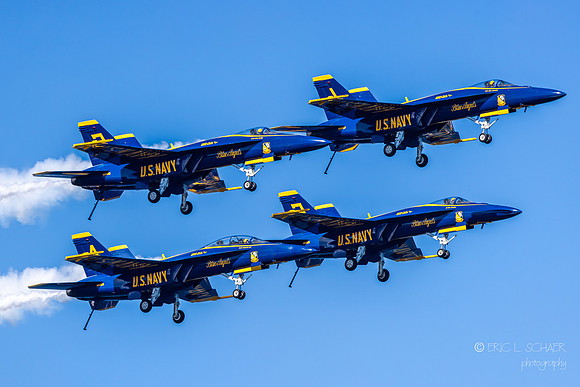U.S. Navy Blue Angels Boeing F/A-18 Super Hornet