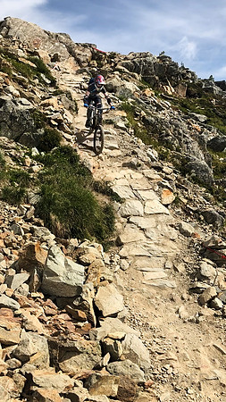 Kyle, Top of the world trail, Whistler Canada