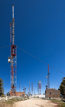 Albuquerque- Sandia Mountains Radio Towers
