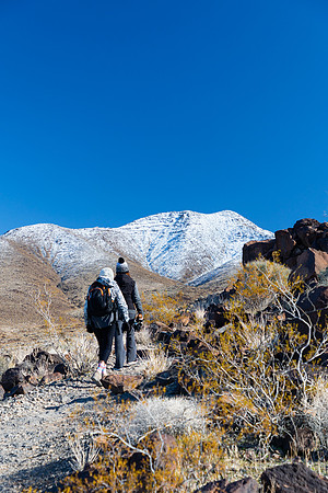 Hike Black Mt Trail NV McCullough Mt Range