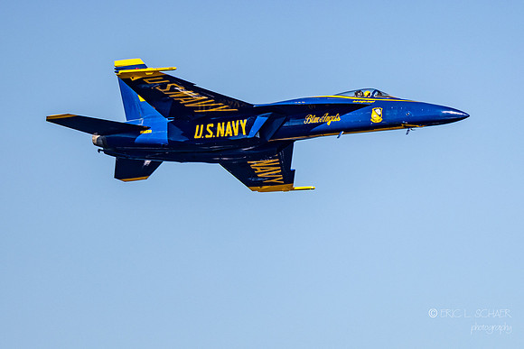 U.S. Navy Blue Angels Boeing F/A-18 Super Hornet