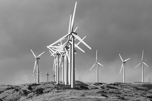 Malalowaiaole Gultch Windmills, Maui Hi