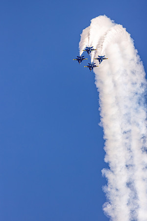 U.S. Navy Blue Angels Boeing F/A-18 Super Hornet